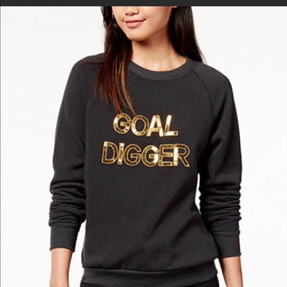 Bow & Drape Sequin Sweatshirt **NWT**